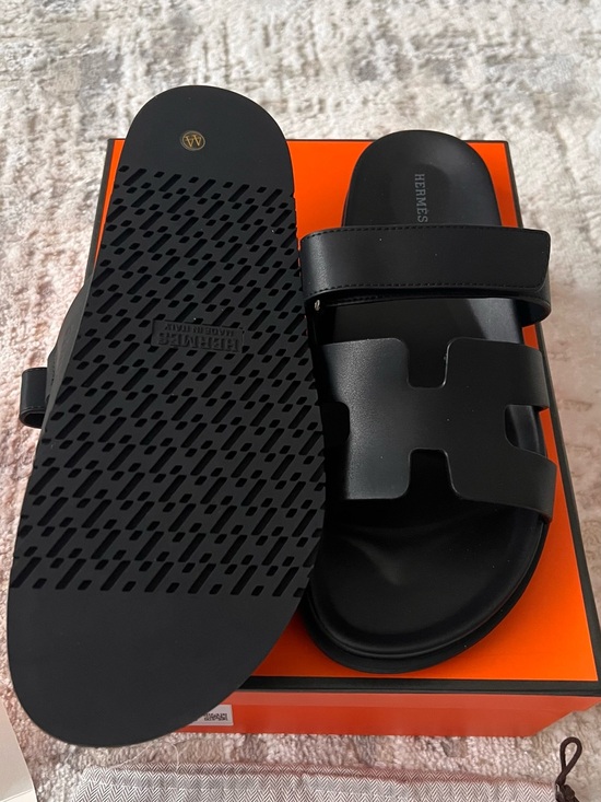 Men’s Black Chypre Slide Sandals main image 4